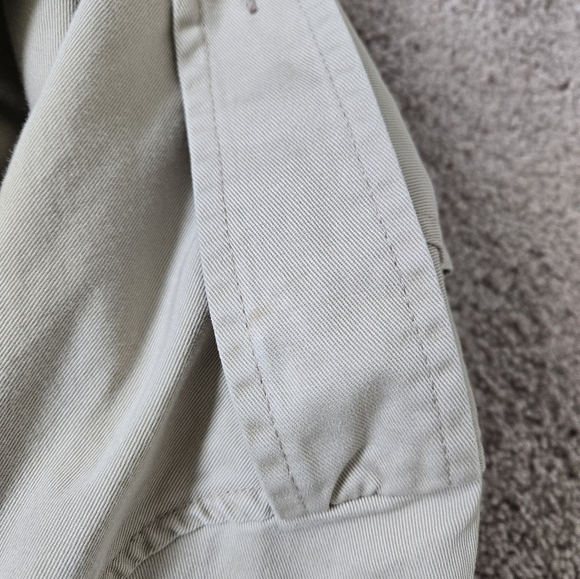 Ralph Lauren Blue Label Vintage Canvas Cotton Jacket Corduroy Collar size Small - Picture 8 of 16